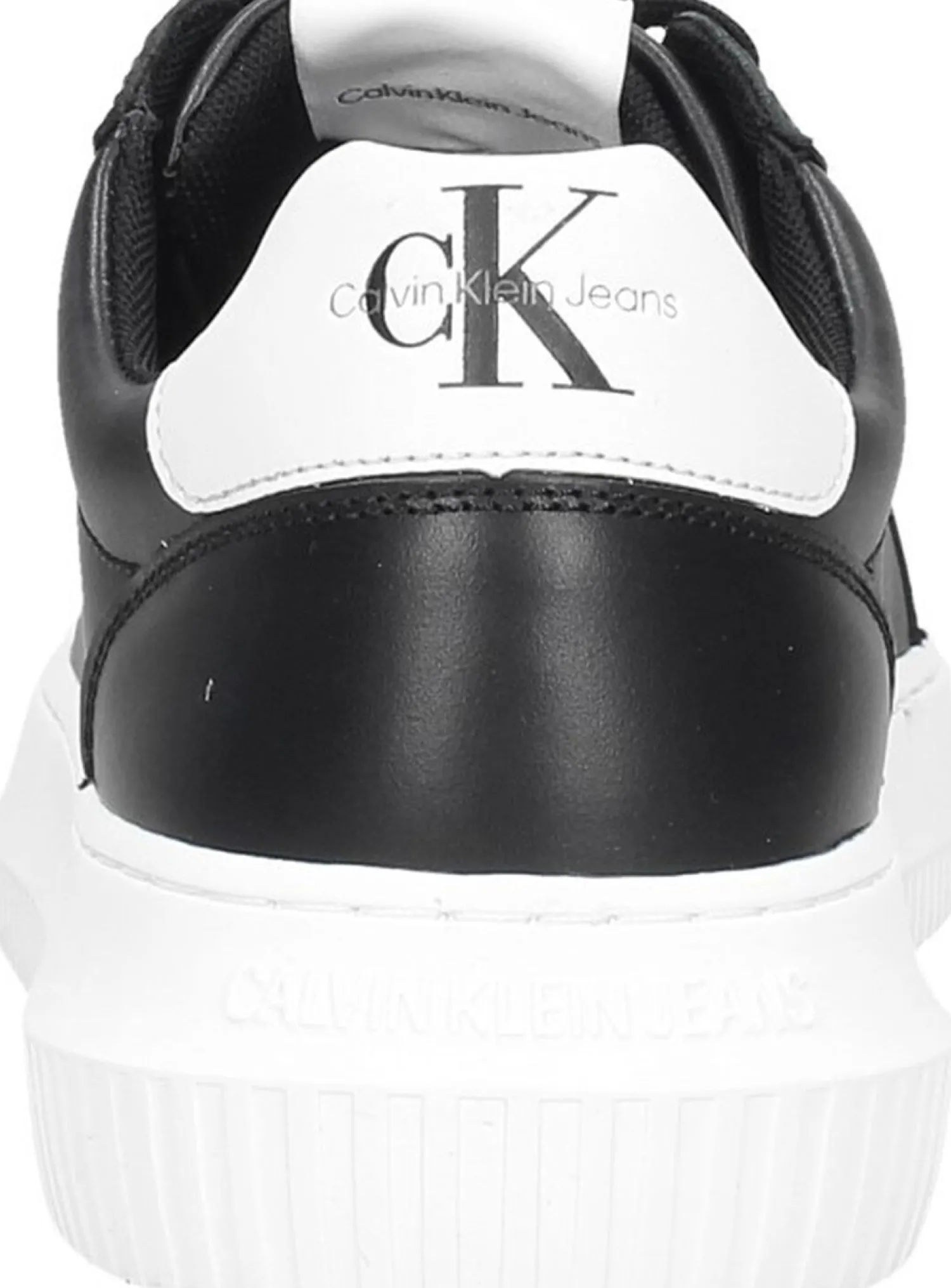 Calvin Klein Chunky Cupsole Mono Lth Zwart Outlet