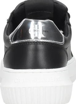 Calvin Klein Chunky Cupsole Mono Lth WN Zwart Outlet