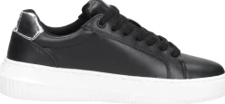 Calvin Klein Chunky Cupsole Mono Lth WN Zwart Outlet