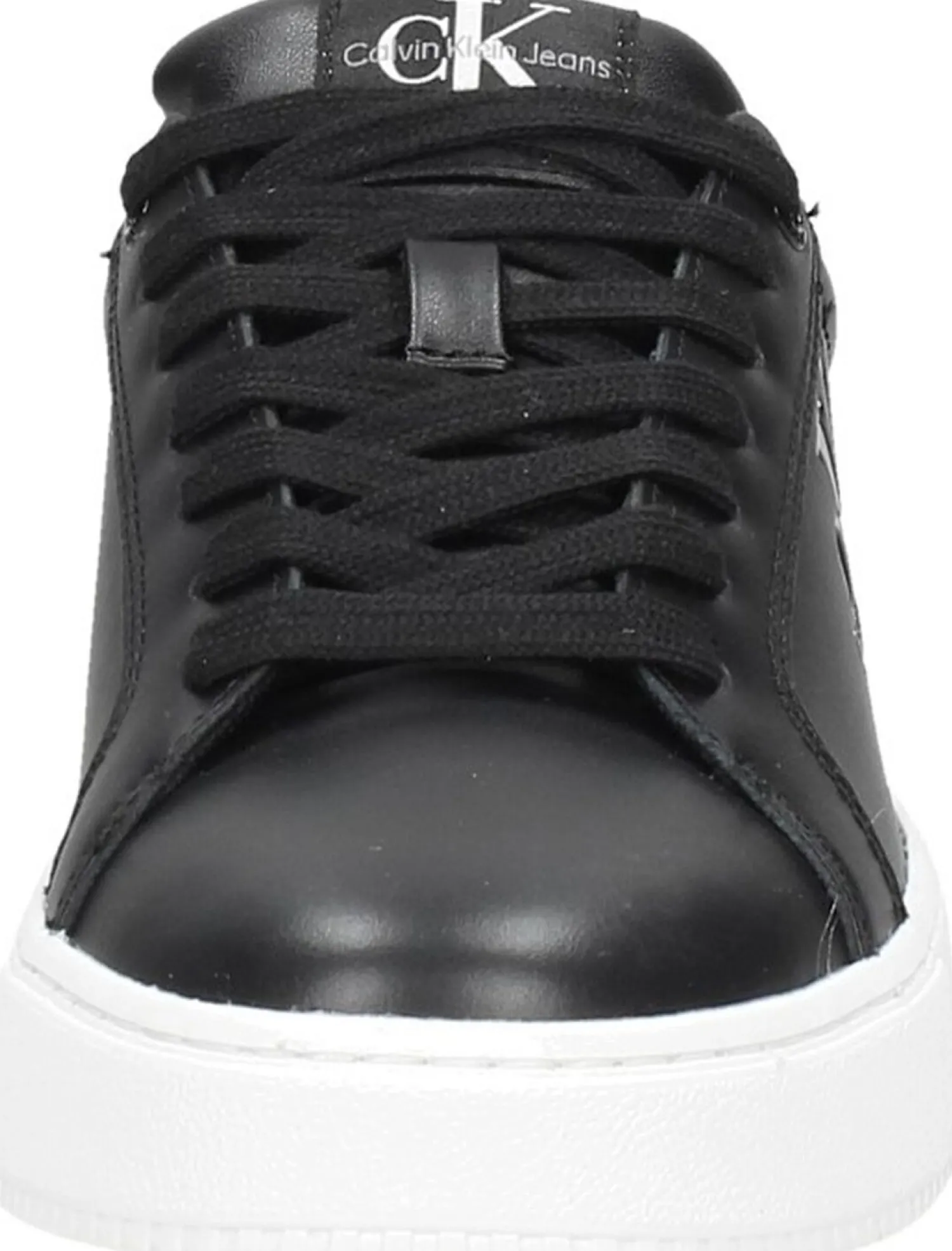 Calvin Klein Chunky Cupsole Mono Lth WN Zwart Outlet