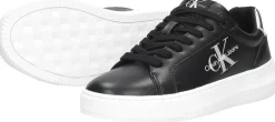 Calvin Klein Chunky Cupsole Mono Lth WN Zwart Outlet
