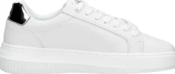 Calvin Klein Chunky Cupsole Mono Lth WN Wit Hot