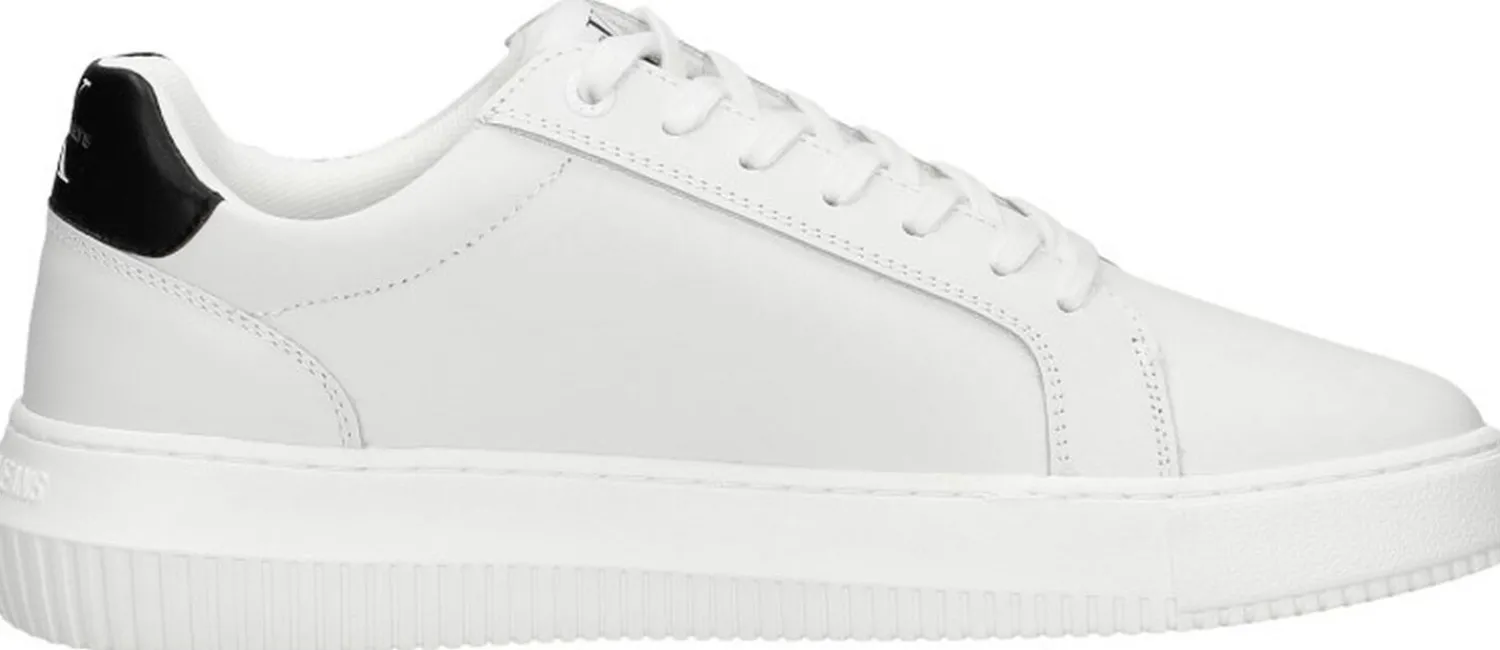 Calvin Klein Chunky Cupsole Monologo Wit Discount