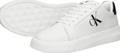 Calvin Klein Chunky Cupsole Monologo Wit Discount
