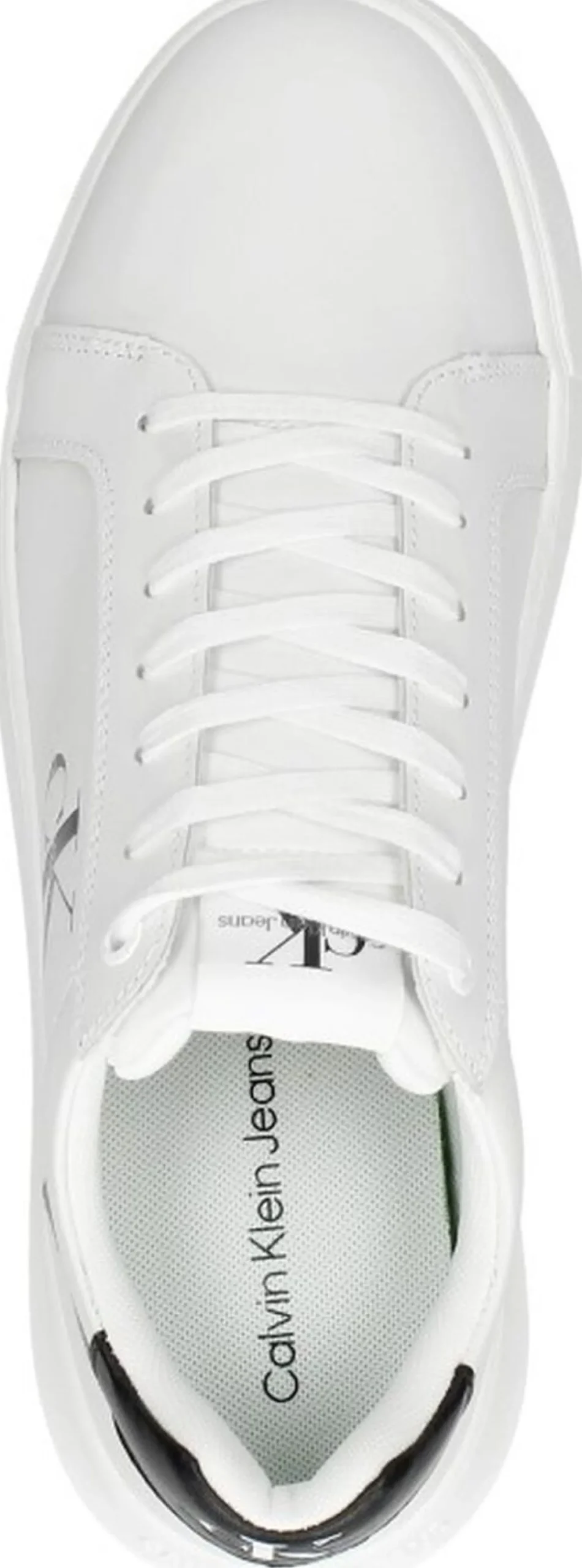 Calvin Klein Chunky Cupsole Monologo Wit Discount