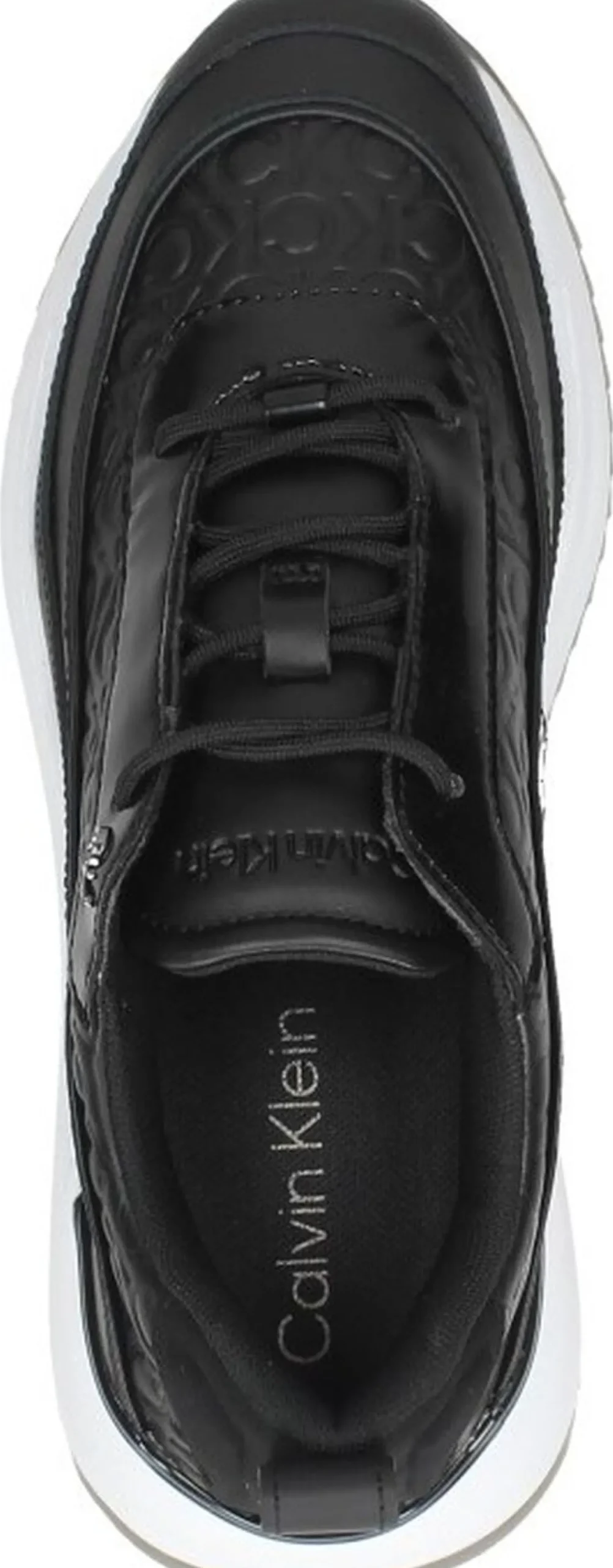 Calvin Klein Chunky Internal Wedge Mono Mix Zwart Outlet