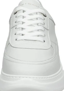 Tommy Hilfiger Chunky Leather Sneaker Wit Clearance
