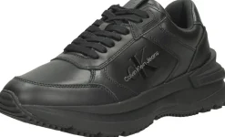 Calvin Klein Chunky Runn Laceup Low LTH-Nappa Zwart Best
