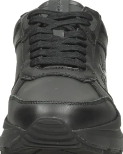 Calvin Klein Chunky Runn Laceup Low LTH-Nappa Zwart Best