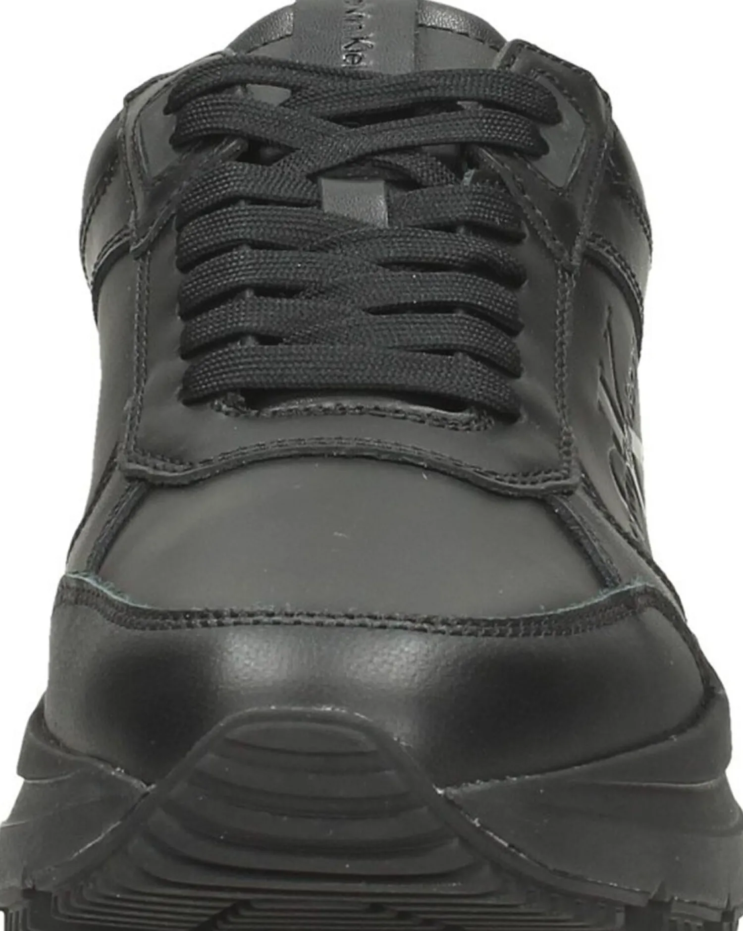 Calvin Klein Chunky Runn Laceup Low LTH-Nappa Zwart Best