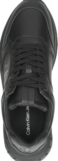 Calvin Klein Chunky Runn Laceup Low LTH-Nappa Zwart Best