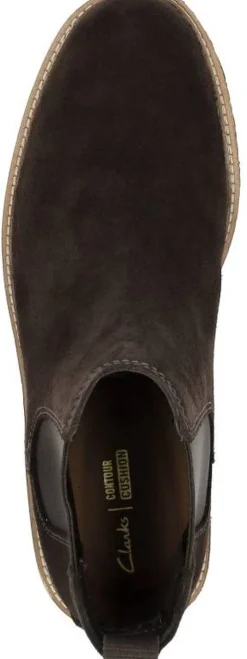 Clarks Clarkdale Easy Donkerbruin New