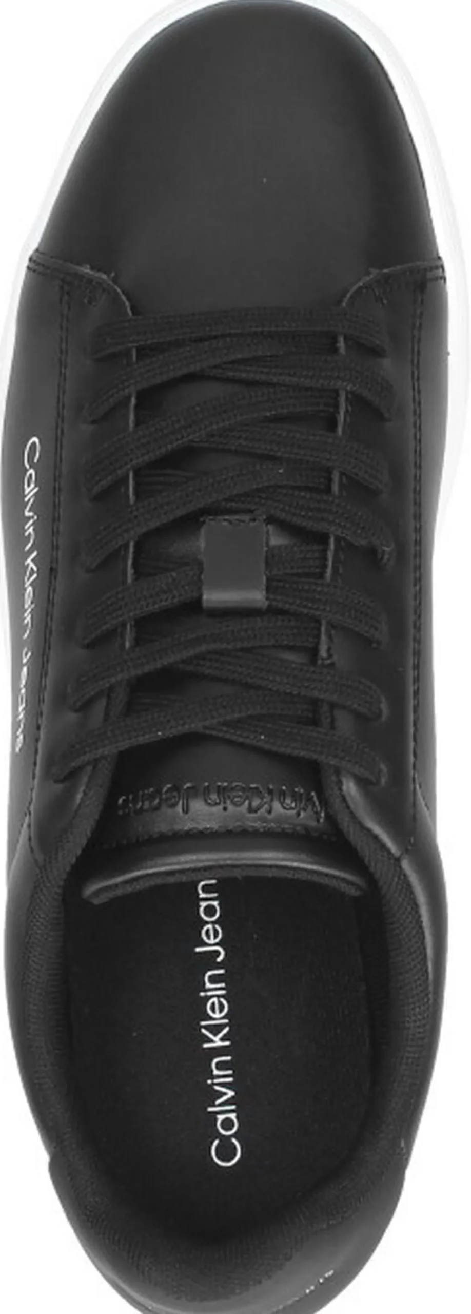 Calvin Klein Classic Cupsole Lace Up Lth Zwart Discount