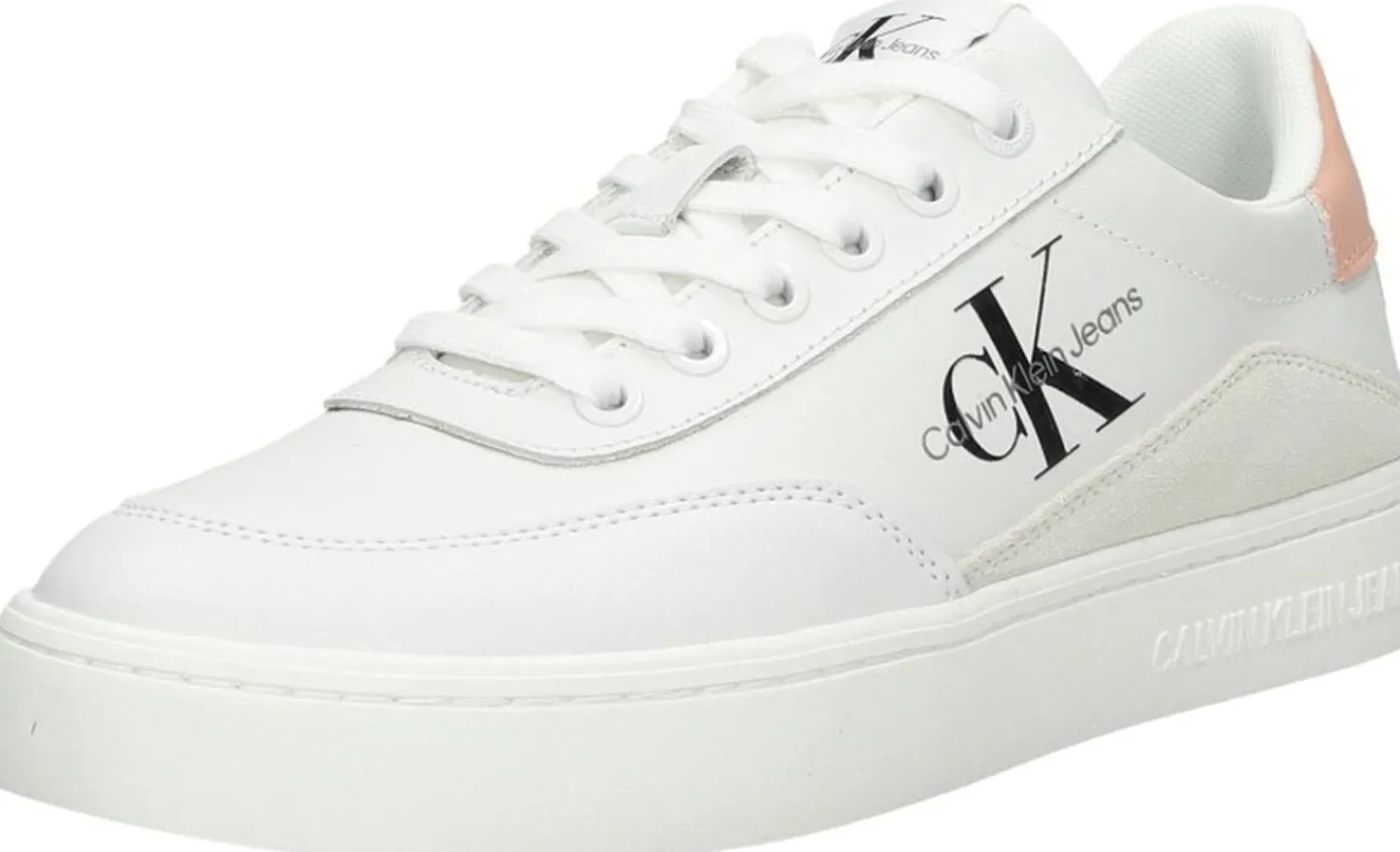 Calvin Klein Classic Cupsole LTH-SU Mono W Wit Sale