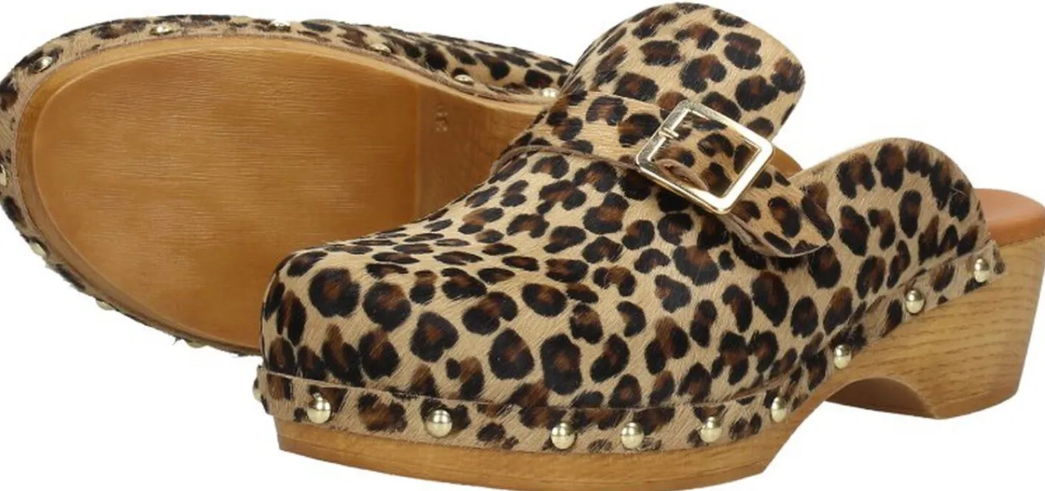 Red Rag Clogs Beige Discount