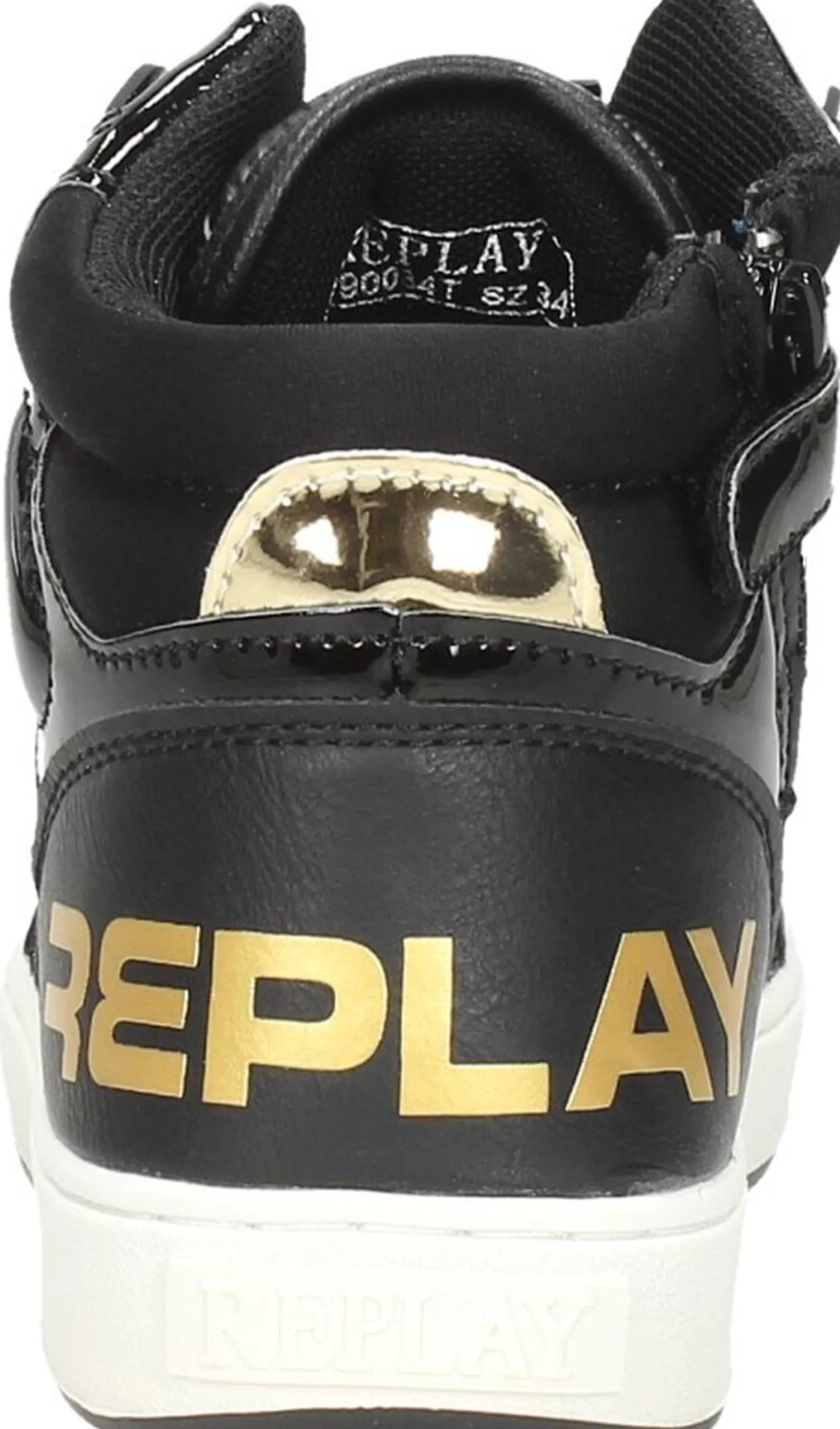 Replay Cobra Mid Zwart Hot