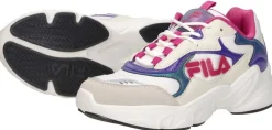 Fila Collene Logo Teens Beige Discount