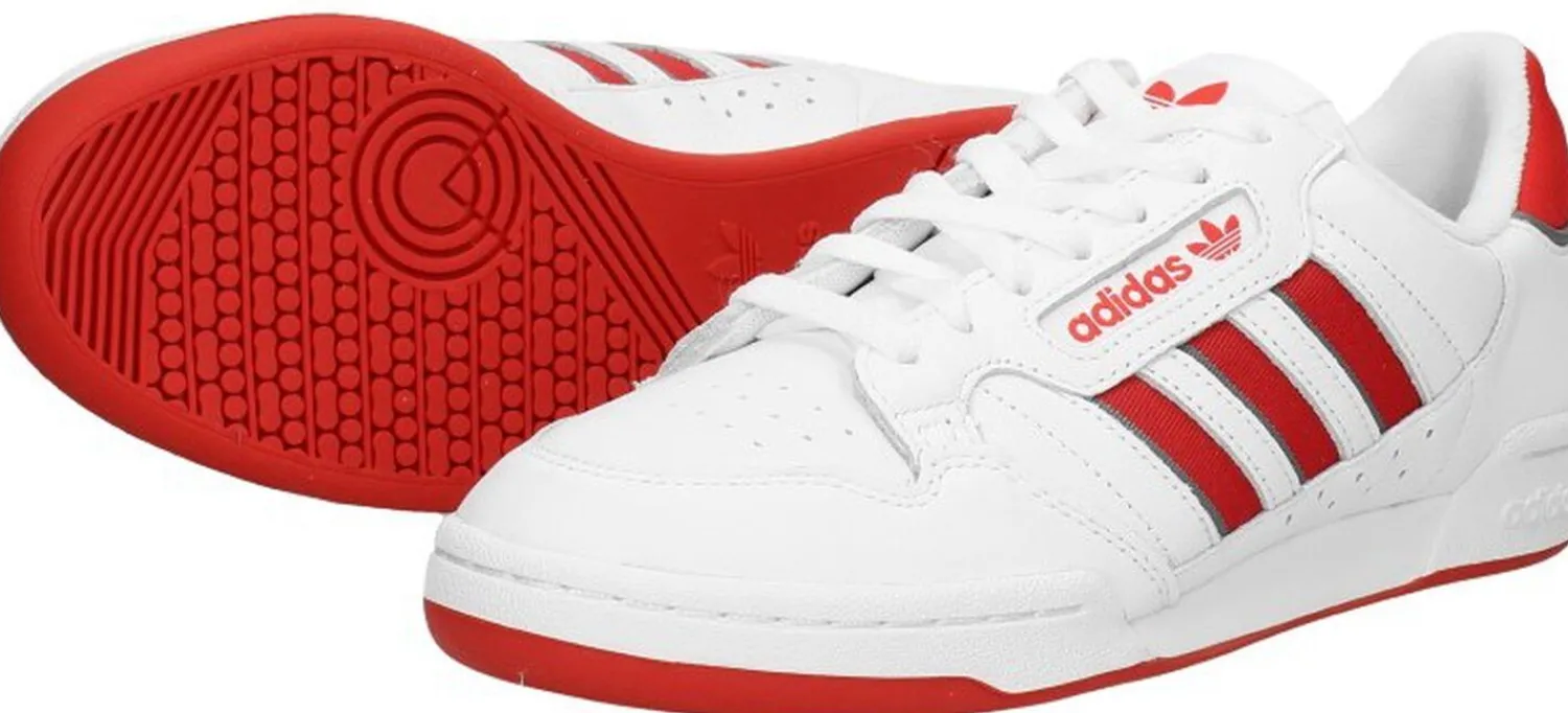 adidas Continental 80 Stripes Wit Outlet