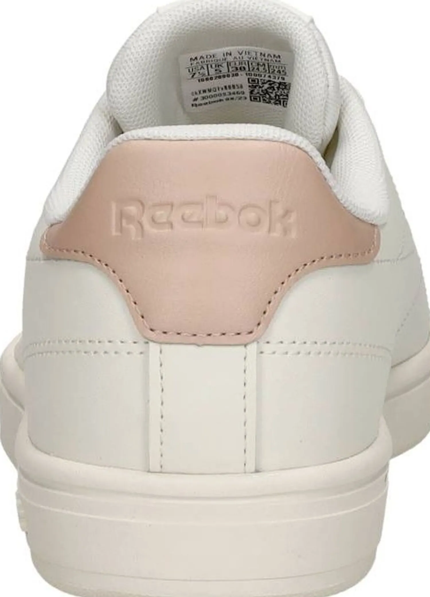 Reebok Court Clean Gebroken wit Discount