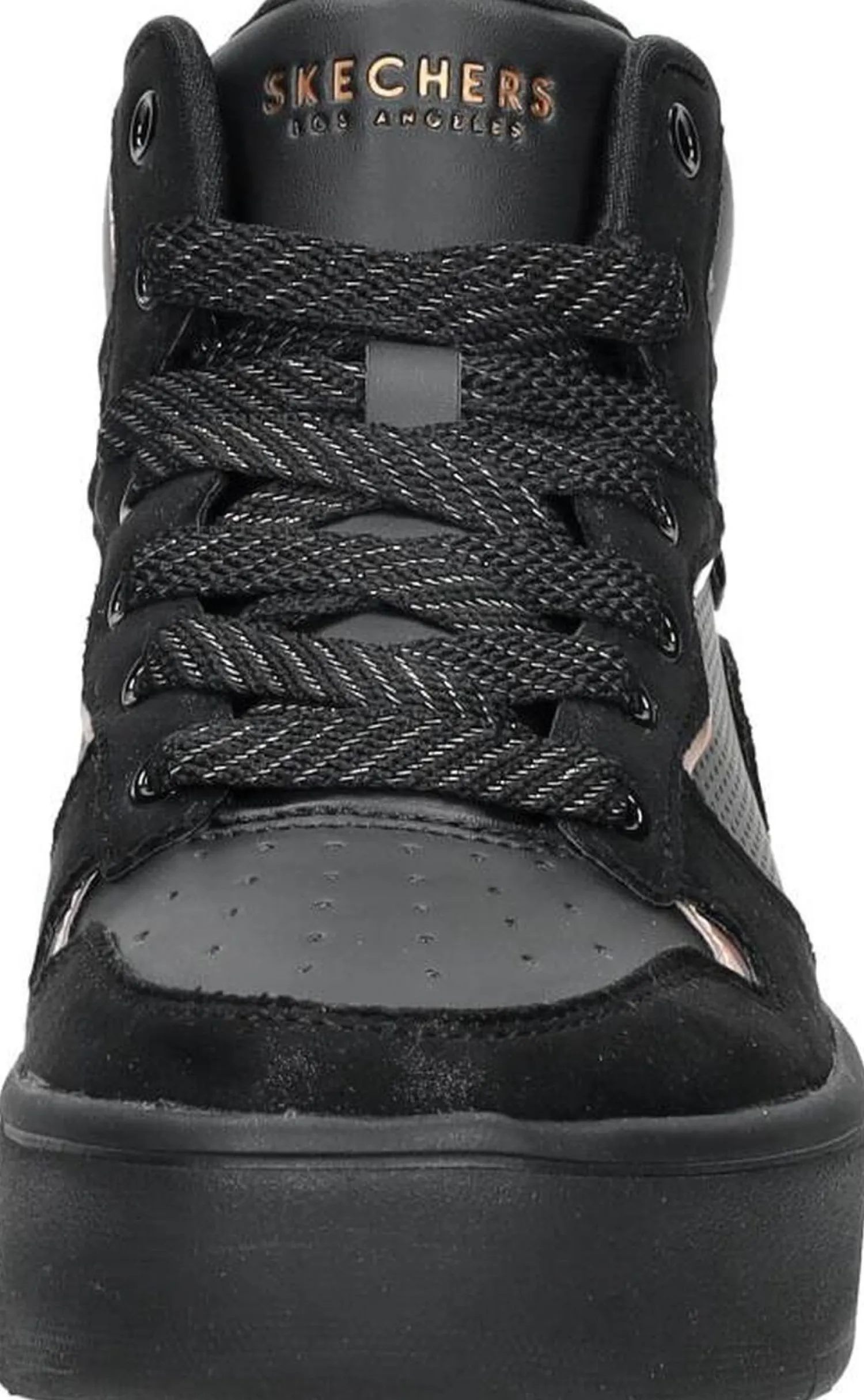 Skechers Court High Zwart Hot