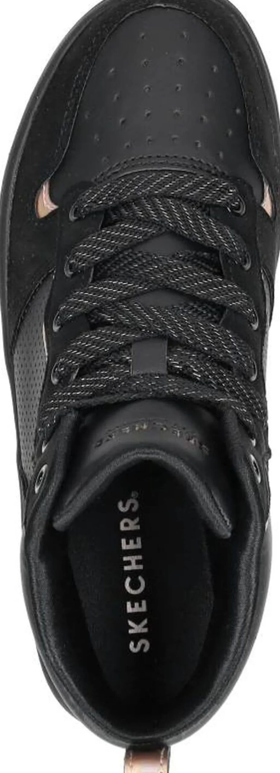 Skechers Court High Zwart Hot