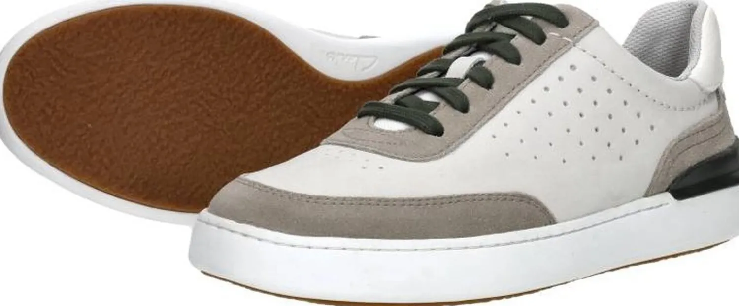 Clarks Court Lite Tor Gebroken wit Sale
