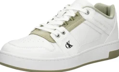 Calvin Klein Cupsole Laceup Basket Low LTH Wit Best