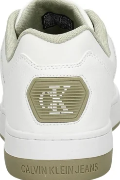 Calvin Klein Cupsole Laceup Basket Low LTH Wit Best
