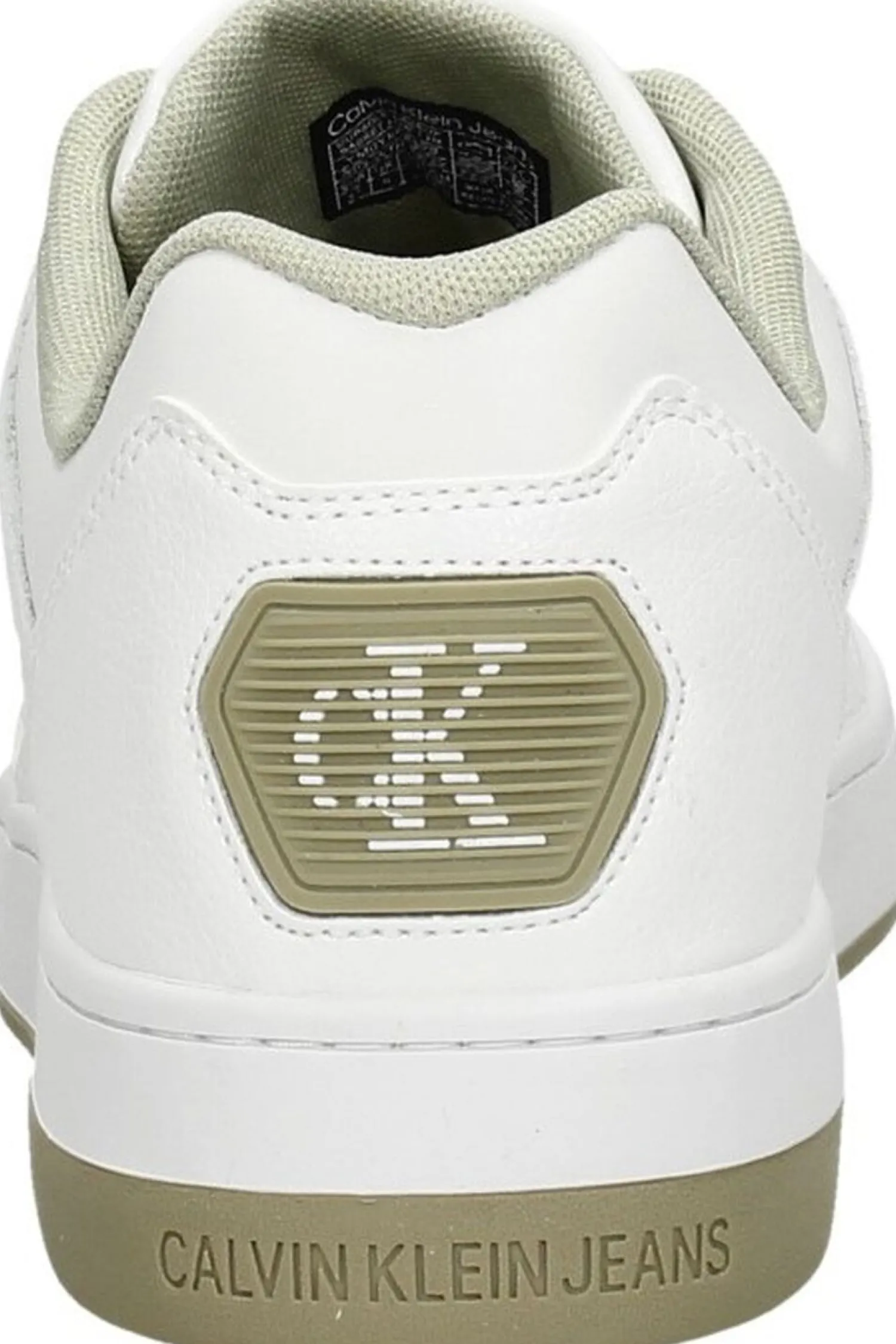 Calvin Klein Cupsole Laceup Basket Low LTH Wit Best