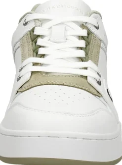 Calvin Klein Cupsole Laceup Basket Low LTH Wit Best