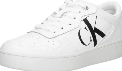 Calvin Klein Cupsole Laceup Basket Low LTH Wit Best