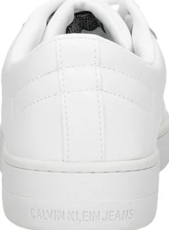 Calvin Klein Cupsole Laceup Basket Low LTH Wit Best