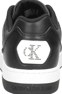 Calvin Klein Cupsole Laceup Basket Low LTH Zwart Fashion