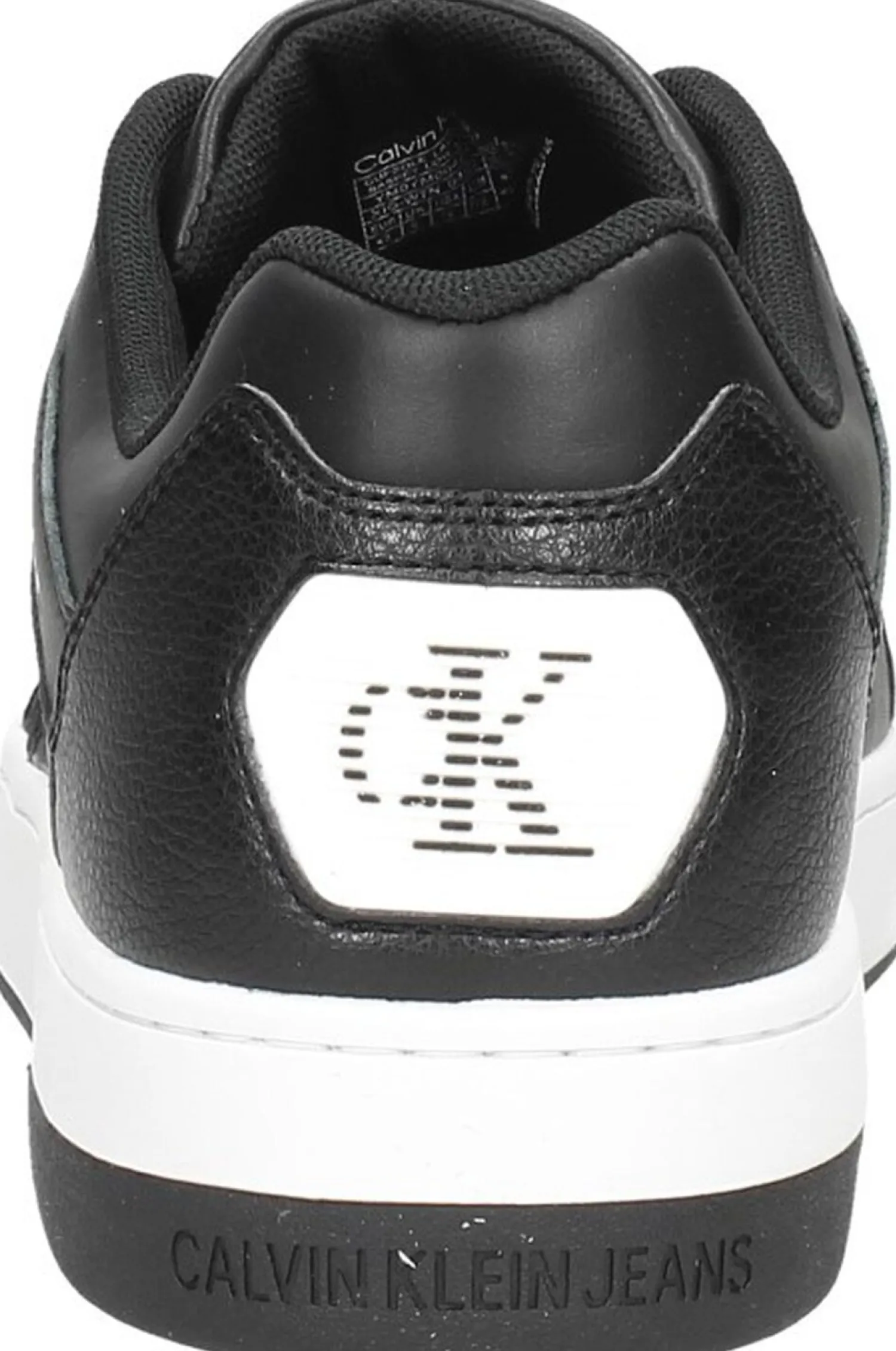 Calvin Klein Cupsole Laceup Basket Low LTH Zwart Fashion