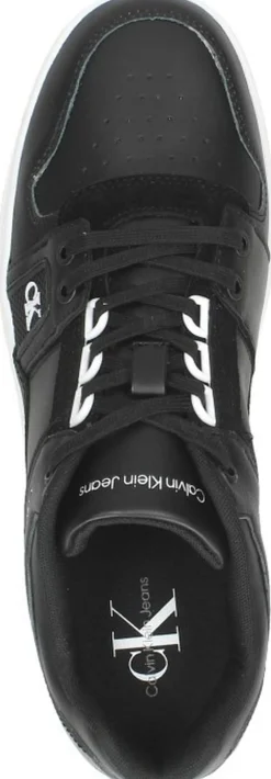 Calvin Klein Cupsole Laceup Basket Low LTH Zwart Fashion