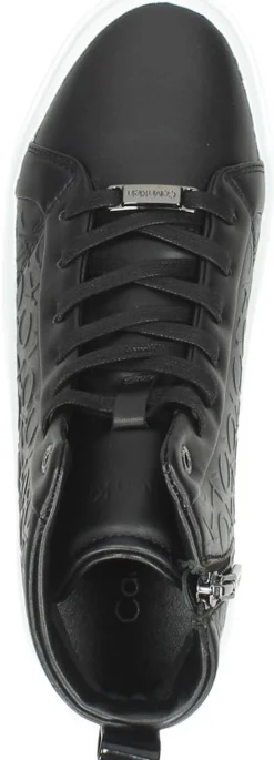 Calvin Klein Cupsole Wave High Top Zwart Sale