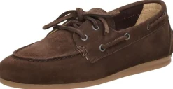 Shoecolate Dames bootschoen Donkerbruin Fashion