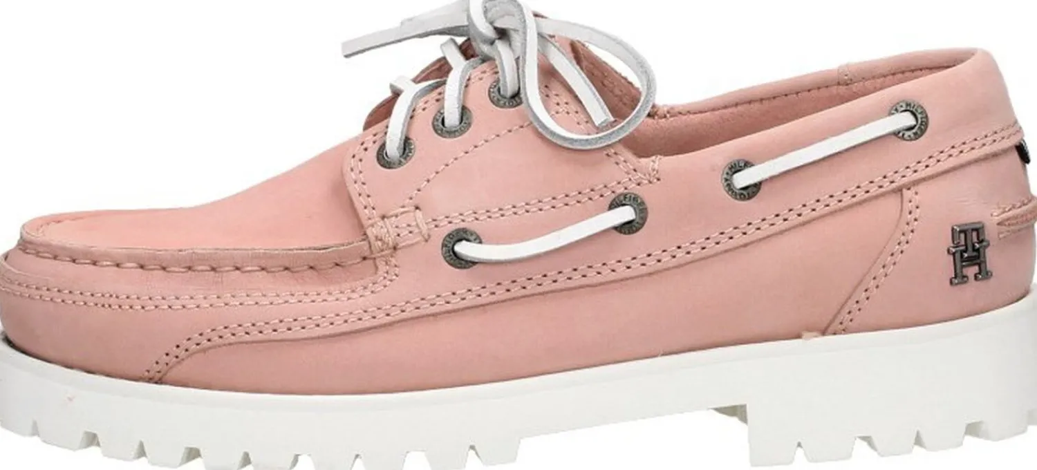 Tommy Hilfiger Dames bootschoen Roze Best