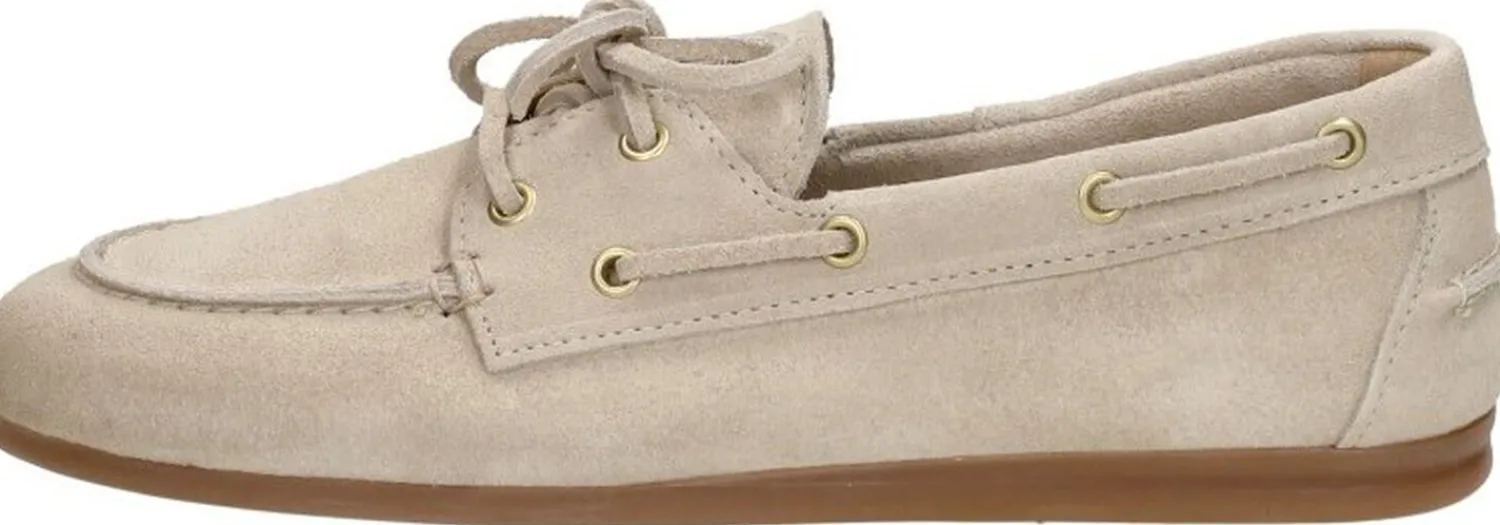 Shoecolate Dames bootschoen Gebroken wit Fashion