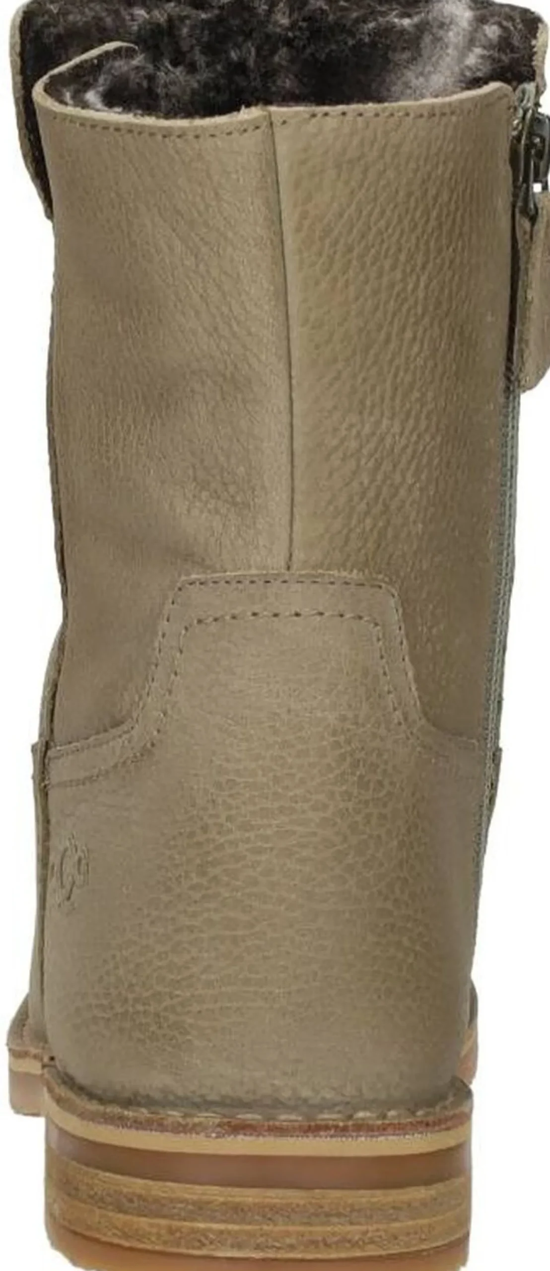 Aqa Dames enkellaarsjes Taupe Online