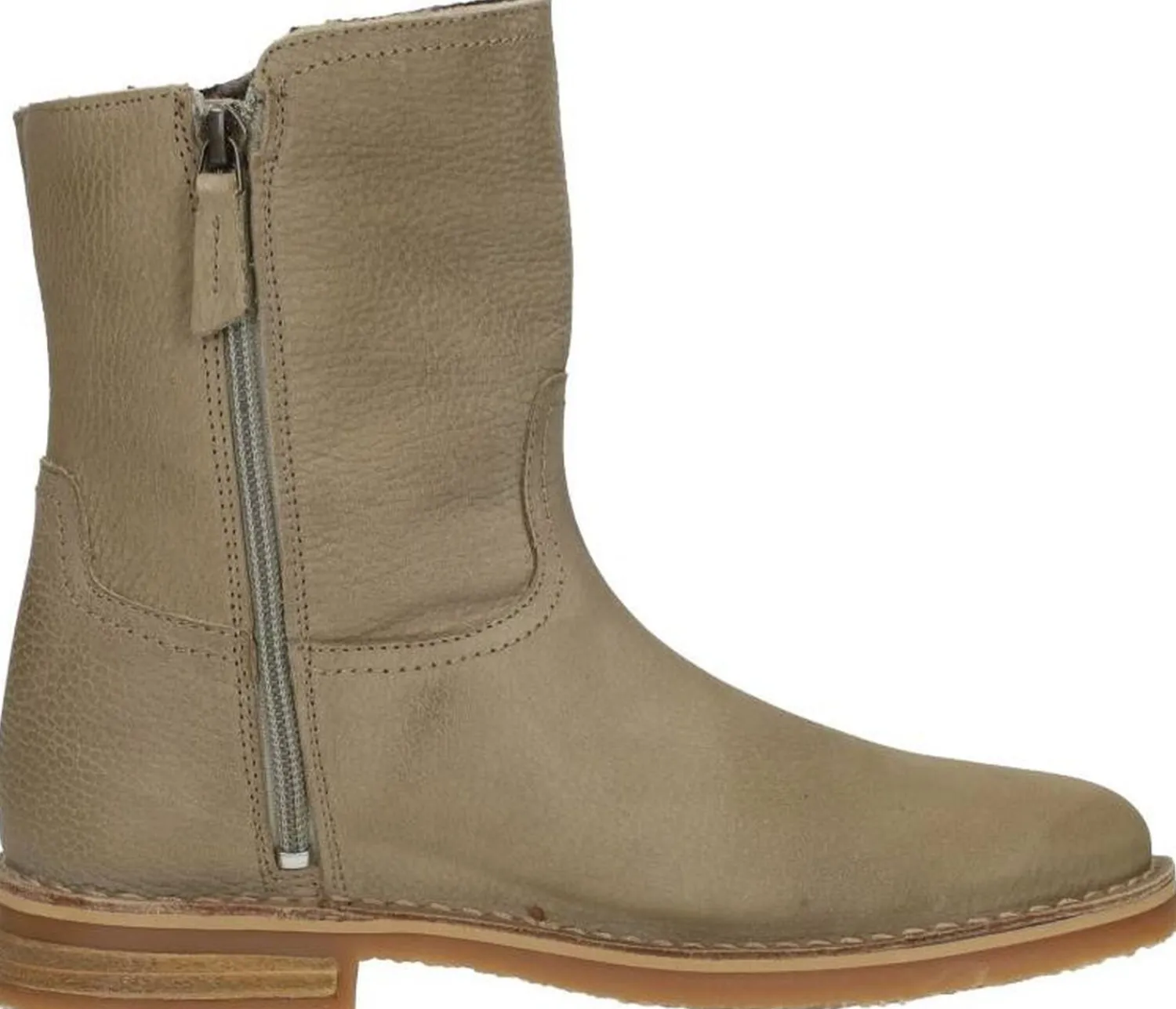 Aqa Dames enkellaarsjes Taupe Online