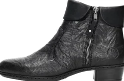 Rieker Dames enkellaarsjes Zwart Outlet