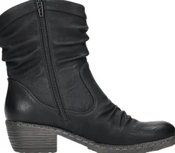Rieker Dames enkellaarsjes Zwart New