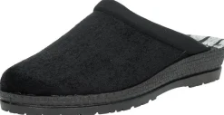 Rohde Dames pantoffels Zwart Fashion