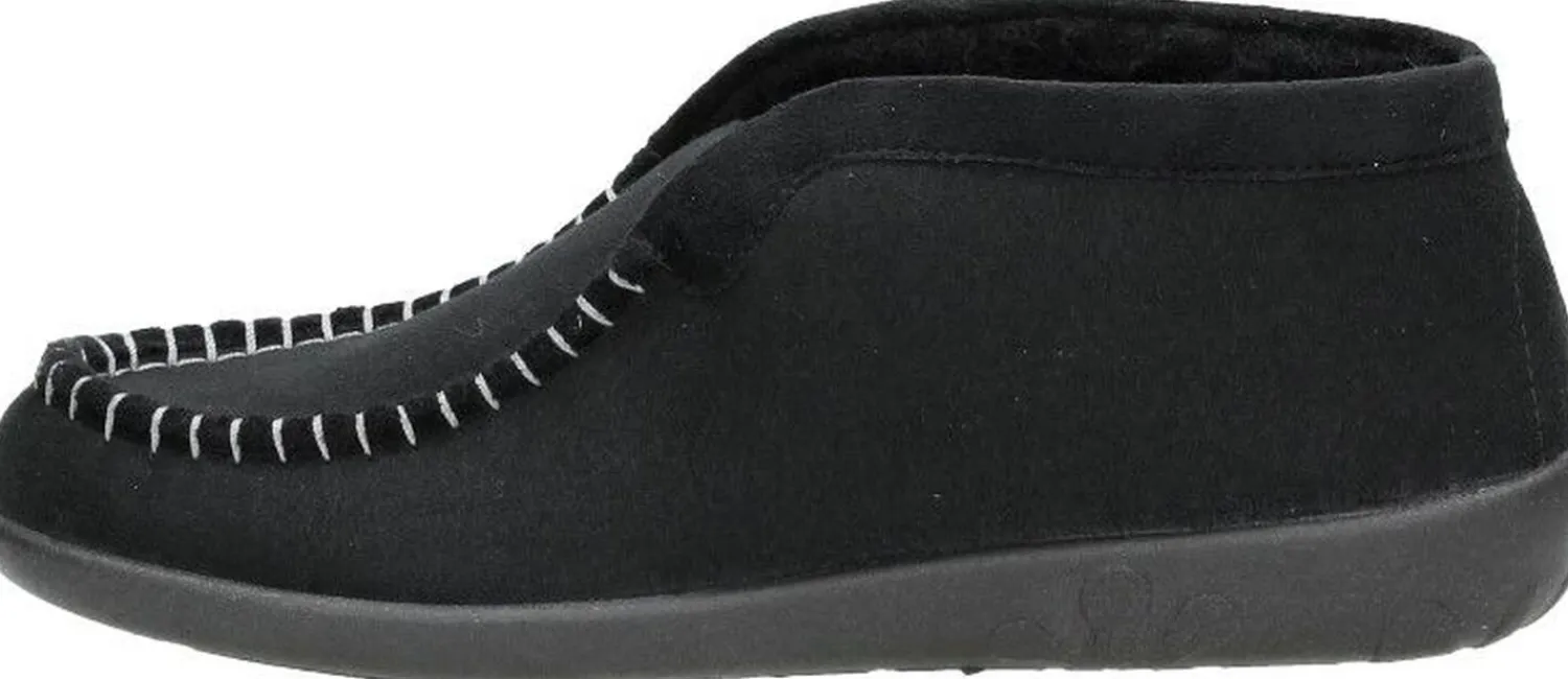 Rohde Dames pantoffels Zwart Discount