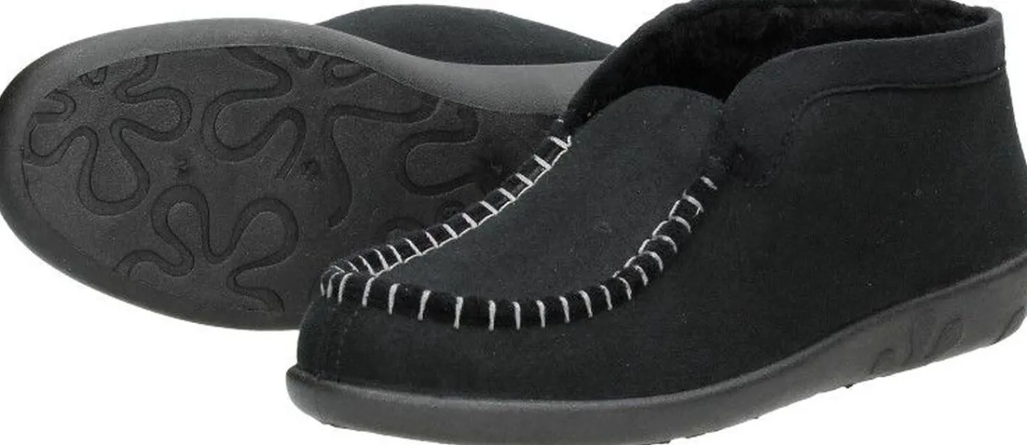 Rohde Dames pantoffels Zwart Discount