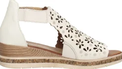 Remonte Dames sandalen Gebroken wit Discount