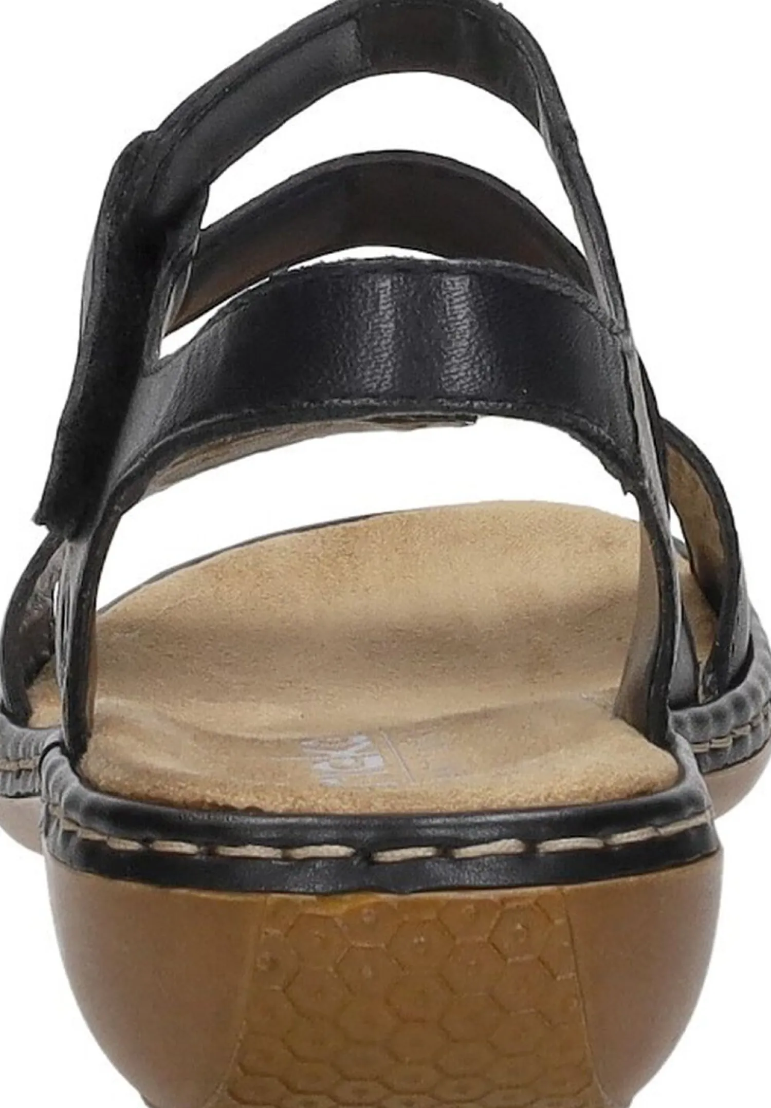 Rieker Dames sandalen Zwart Outlet