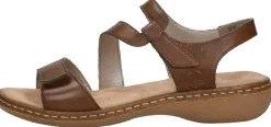 Rieker Dames sandalen Cognac Hot