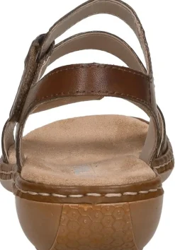 Rieker Dames sandalen Cognac Hot